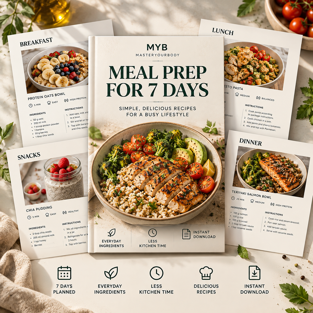 Meal Prep for 7 Days